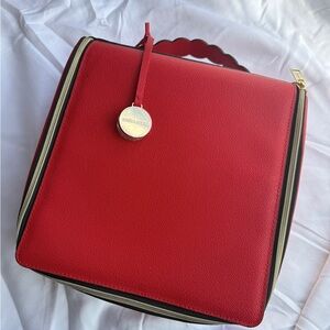Estee Lauder Vibrant Red Cosmetic Case